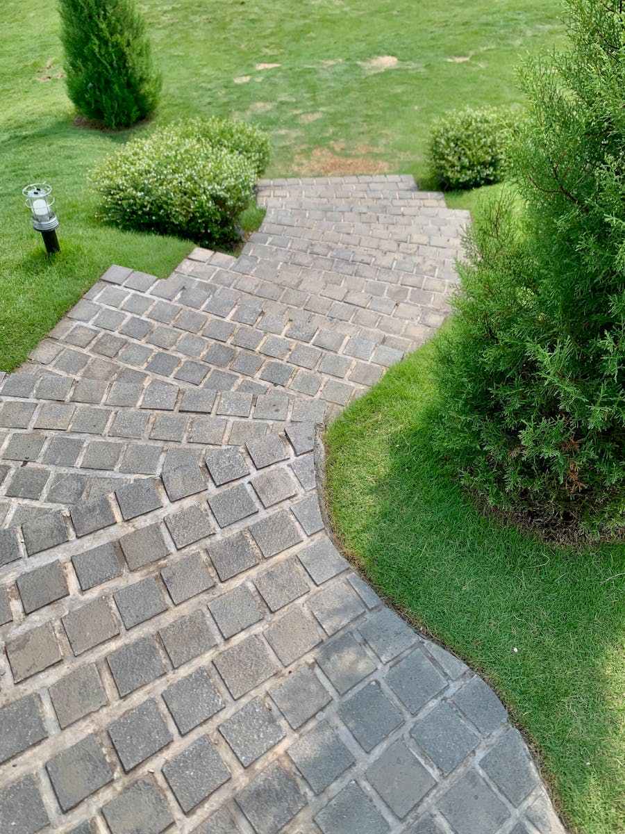 Stamped Walkway